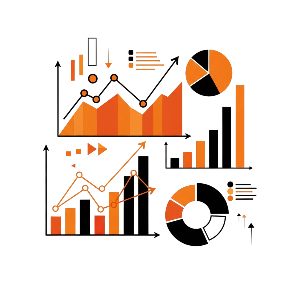 Illustration d'analyse financière
